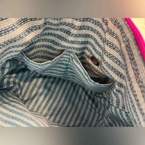 3 piece Vera Bradley Cotton Hadley Satchel Purse zip wallet small cosmetic pouch - Picture 9 of 16